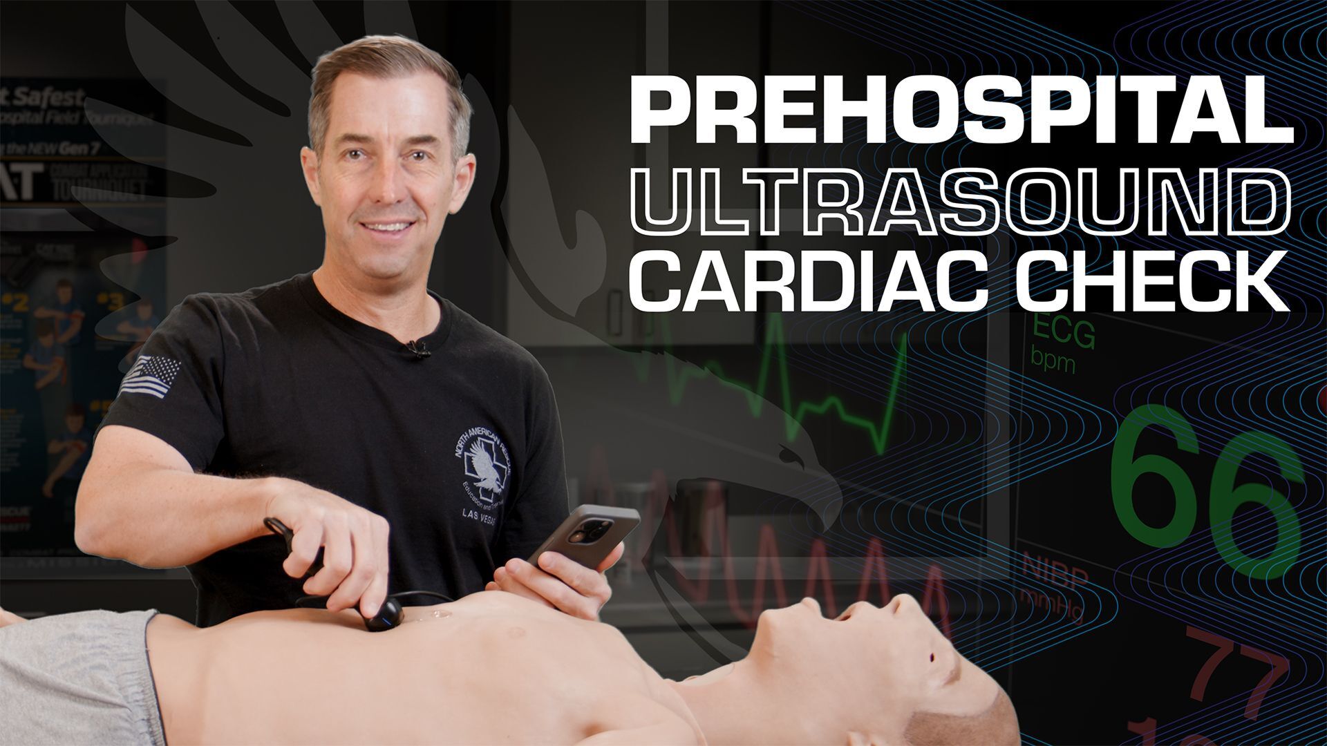 Learn How to Use Prehospital Ultrasound -Cardiac Activity Check