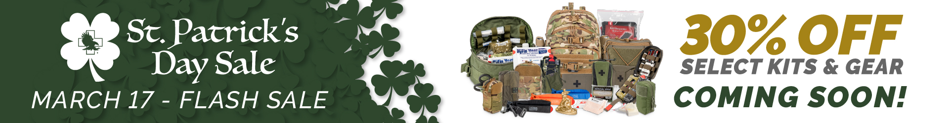 2025 NAR St. Patrick's Day Flash Sale | North American Rescue