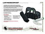 Special Operations Laryngoscope Set Product Information Sheet