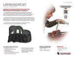 Special Operations Laryngoscope Set Product Information Sheet