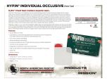 Hyfin Individual Occlusive Chest Seal Product Information Sheet