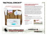 Tactical CricKit Product Information Sheet