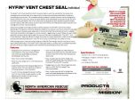 Hyfin Vent Chest Seal Individual Product Information Sheet