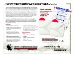 Hyfin Vent Compact Chest Seal Twin Pack Product Information Sheet