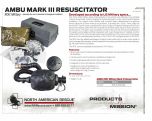 AMBU RDIC Military Mark III Resuscitator Product Information Sheet