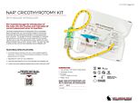 NAR Cricothyrotomy Kit - Product Information Sheet