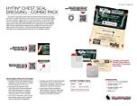 HyFin Chest Seal Dressing - Combo Pack - Product Information Sheet