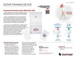 Sotair Training Device - Product Information Sheet