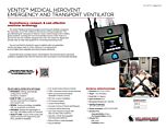 Ventis™ Medical HeroVent Emergency and Transport Ventilator - Product Information Sheet