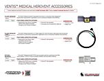 Ventis Medical HeroVent Accessories - Product Information Sheet