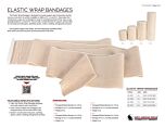 Elastic Wrap Bandages - Product Information Sheet