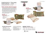 ETD - Emergency Trauma Dressing Product Information Sheet