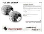Fox Eye Shield Without Garter Product Information Sheet