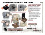 Cummerbund C-A-T Holder Product Information Sheet