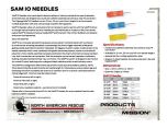 SAM IO Needles - Product Information Sheet