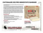 Chitogauze XR2 PRO Hemostatic Bandage - Product Information Sheet