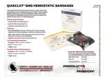 QuikClot EMS Hemostatic Bandages - PIS