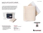 NAR Flat Elastic Wrap - Product Information Sheet
