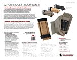 EZ-Tourniquet Pouch (Gen 2) - Product Information Sheet