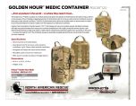 Pelican Golden Hour Medic Container - Product Information Sheet