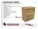 APRU Battery - Product Information Sheet