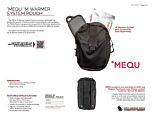 °MEQU °M Warmer System Pouch - Product Information Sheet