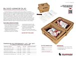 Blood Armor Duo - Prod Information Sheet