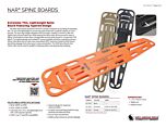 NAR Spine Boards - Product Information Sheet