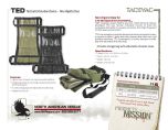 Tactical Extrication Device (TED) Product Information Sheet