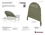 OSL Oversized Litter Back Rest - Product Information Sheet