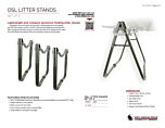 OSL Litter Stands - Product Information Sheet