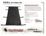 R.E.E.L. Non-Rigid Litter (Rapid Expeditionary Evacuation Litter) Product Information Sheet