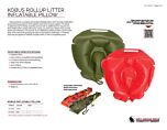 Kobus RollUP Litter Inflatable Pillow - Product Information Sheet