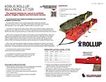 Kobus Enclosed RollUP Rescue Stretcher - Product Information Sheet