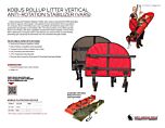 Kobus RollUP Litter Vertical Anti-Rotation Stabilizer (VARS) - Product Information Sheet