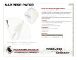 NAR Respirator Product Information Sheet