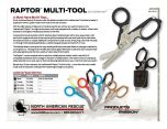 Leatherman Raptor Product Information Sheet