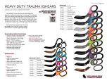Heavy Duty Trauma X-Shears - Product Information Sheet