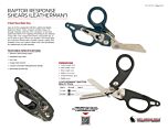 Leatherman Raptor Response Shears - Product Information Sheet