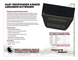 NAR Responder Armor Abdomen Extender - Product Information Sheet