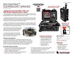 Deconstrike ClearDecon Sprayer - 2.5 Gallon - Product Information Sheet