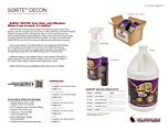 SoRite® DECON - Product Information Sheet