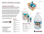 SoRite® Defense Cleanse - Product Information Sheet