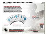 Salty Britches Chafing Ointment - Single Use (10Pk) - Product Information Sheet