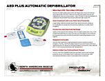 ZOLL AED Plus Automatic Defibrillator - Product Information Sheet