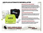 ZOLL AED Plus Automatic Defibrillator - Product Information Sheet
