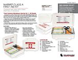 NARMD First Aid Class A Kit - Product Information Sheet