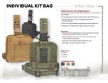 Individual Kit BAG ONLY Product Info Sheet 