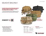 Squad Kit BAG ONLY - Product Information Sheet