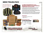 Medic Trauma Pack Product Information Sheet